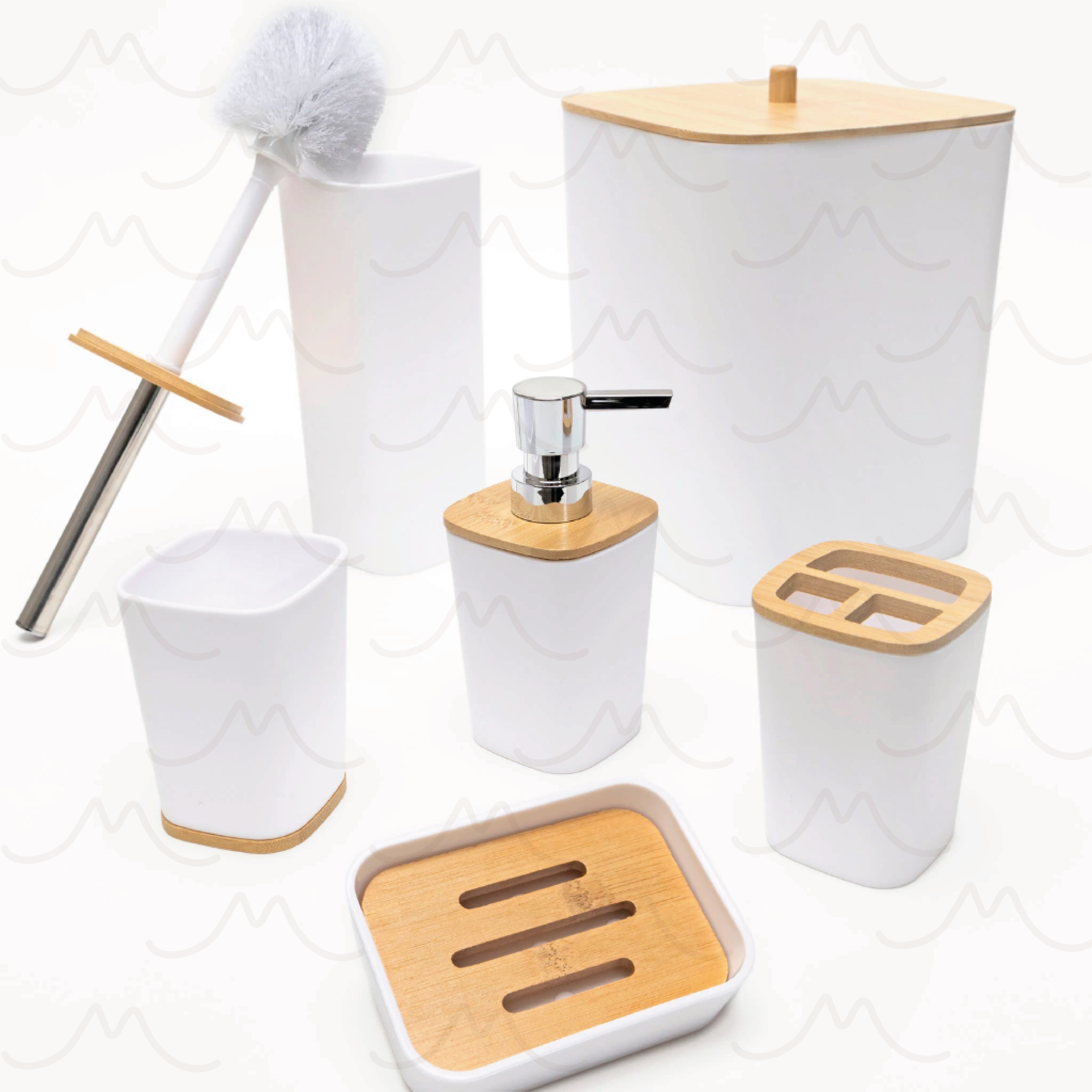 Kit de baño x6 - Imagen 2